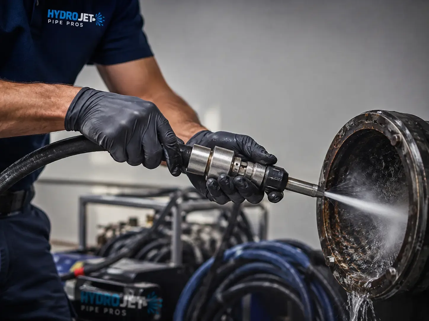 Hydro Jet Pipe Descaling in Manchester, CA